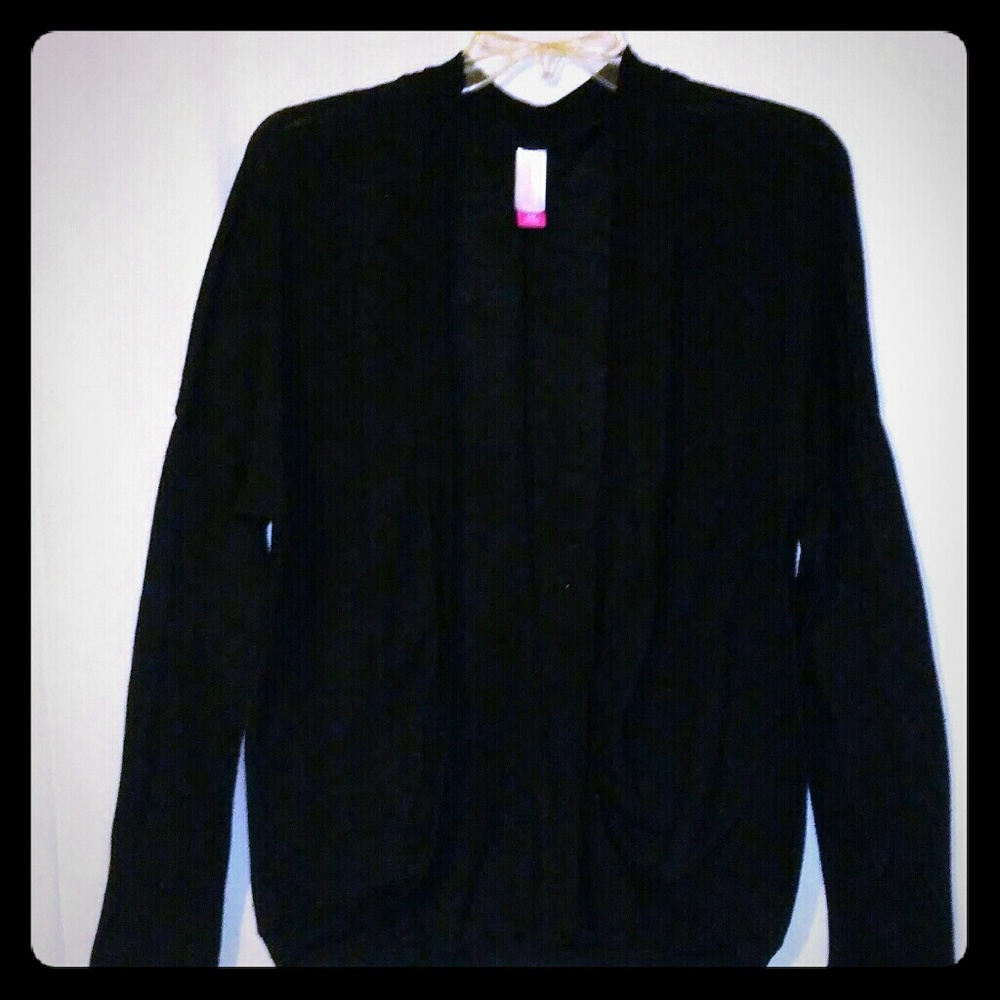 Black cardagin sweater